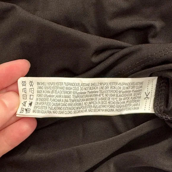 Forever 21 Black Tank Top with White Tie Straps - Picture 13 of 13